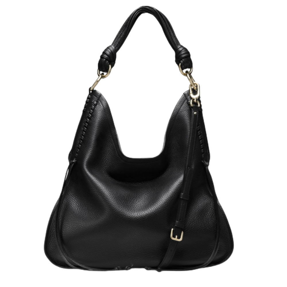 Stuart Weitzman Laela Slouchy Leather Hobo Bag NEW